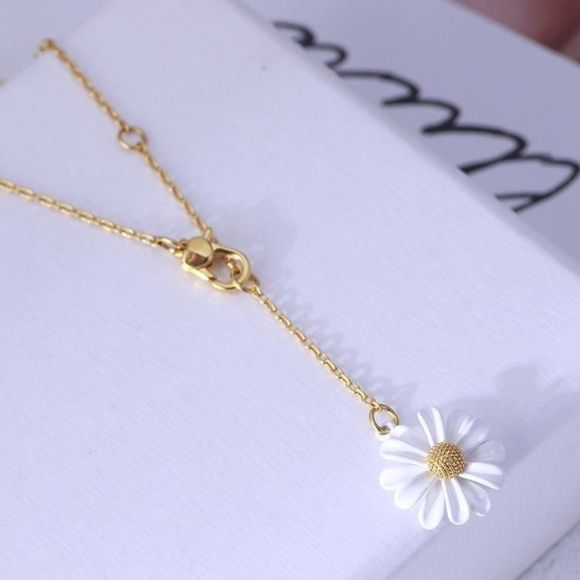 Kate Spade All Abuzz Bee and Into the Bloom Flower Pendant Necklace - Picture 3 of 11